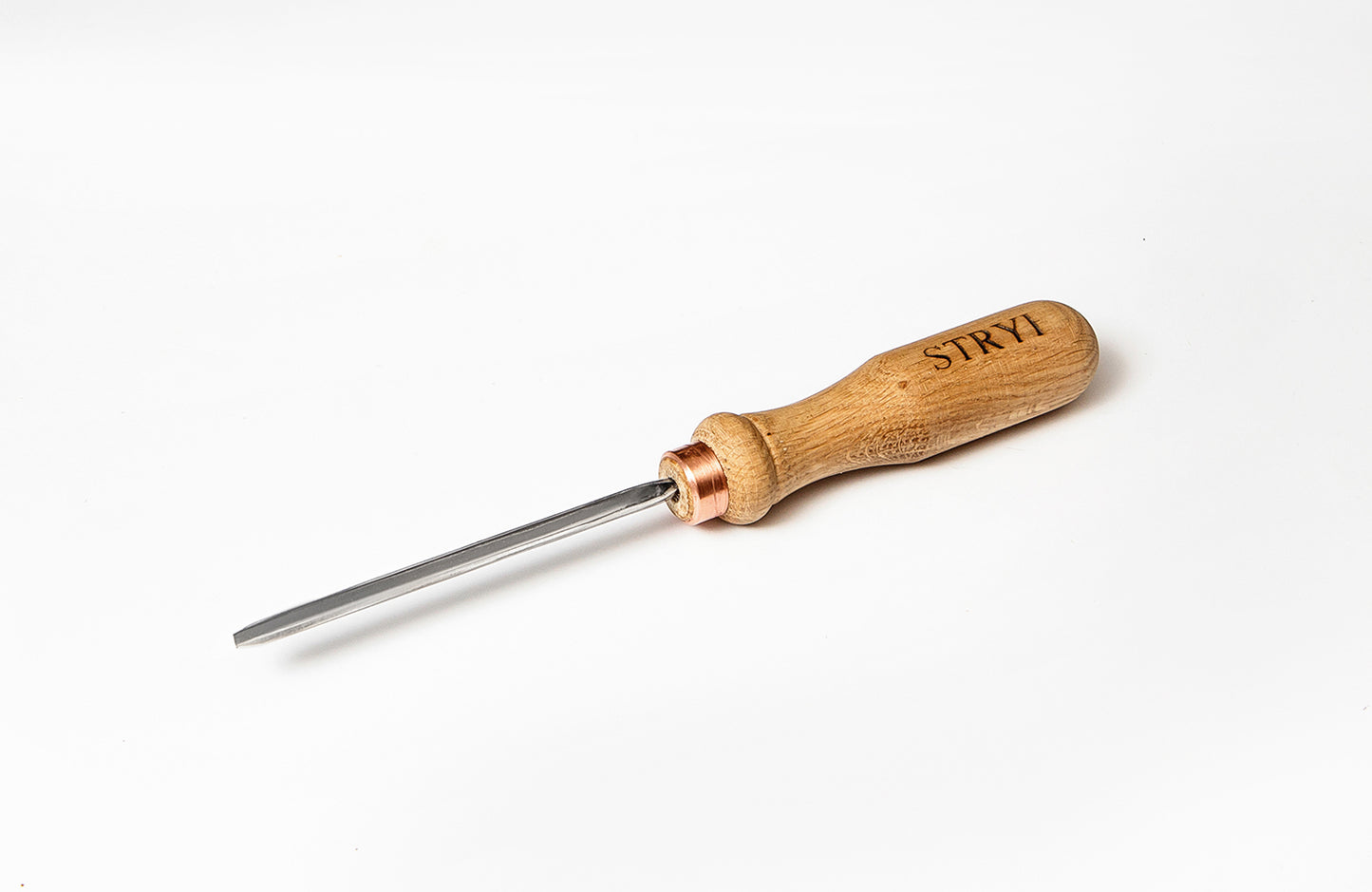 V-parting chisel 60 degrees, Woodcarving gouges STRYI Profi, V-tools, Corner chisels